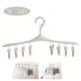 HJYPYJ Magic Hanger,Household PP Multi-Clip Folding Hanger,Durable Space-Saving Organizer Hangers, Not Easily Deformed/Beige / 20 pcs HJYPYJ Magic Hanger,Household PP Multi-Clip Folding Hanger,Durable Space-Saving Organizer Hangers, Not Easily Deformed/Beige / 20 pcs