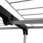 Smart-Home Closet Portable Clothes Hanger Garment Organizer Storage Rack Shelf Rod (Sliver, 44 3/4”(L) x 18”(W) x 67 3/4” (H))