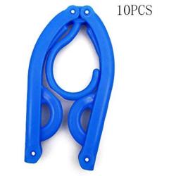 JUMOWA Foldable Scalable Travel Clothes Hanger,Magic Travel Outdoor Camping Hanger