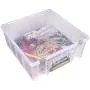 ArtBin 6990AB Super Satchel Compartment Boxes - Clear, Art and Craft Supplies Boxes with Removable Dividers, Secure Latches, Handles ArtBin 6990AB Super Satchel Compartment Boxes - Clear, Art and Craft Supplies Boxes with Removable Dividers, Secure Latches, Handles