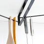 Hot Sale!DEESEE(TM)????????Kitchen Storage Rack Cupboard Hanging Hook Hanger Chest Storage Organizer Holder (White)