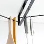 Hot Sale!DEESEE(TM)????????Kitchen Storage Rack Cupboard Hanging Hook Hanger Chest Storage Organizer Holder (White)
