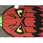 Huge Halloween angry pumpkin door hanger/decoration wall art 22 x 22 Pumpkin thanksgiving
