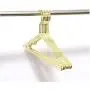 10pcs Golden/Rose Gold Metal Clothes Shirts Hanger with Groove, Heavy Duty Strong Coats Hanger, Suit Hanger, Wire Hanger Random Color 10pcs Golden/Rose Gold Metal Clothes Shirts Hanger with Groove, Heavy Duty Strong Coats Hanger, Suit Hanger, Wire Hanger Random Color
