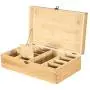 Muti-purpose Tea Storage Box, 100% Bamboo 16 Grid Adjustable Tea Bag Holder Organizer with Latching Lid, Detachable Partition, Perfect for Tea Lovers, Natural Color(7.48"X12.48"X3.54") Muti-purpose Tea Storage Box, 100% Bamboo 16 Grid Adjustable Tea Bag Holder Organizer with Latching Lid, Detachable Partition, Perfect for Tea Lovers, Natural Color(7.48"X12.48"X3.54")