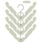 HJYPYJ Magic Hanger,Portable Magical Hangers,ABS Multifunction Hanger,Space-Saving Organizer Hangers, with Clip/Blue / 4 pcs