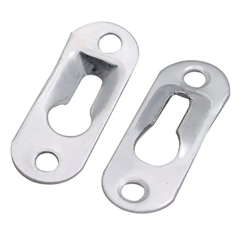 30pcs Metal Keyhole Hanger Fasteners for Picture Frames Mirrors Cabinet 30pcs Metal Keyhole Hanger Fasteners for Picture Frames Mirrors Cabinet