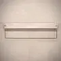 Cxjff Wall Coat Rack Clothes Hat Hanger Holder Rod Solid Wood Fashion Home Style, 4 Colors, 4 (Color : White, Size : 80x30x18CM)