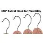 TOPIA HANGER American Red Cedar Suit Coat Jacket Wood Hangers, Luxury Wooden Hangers with No Painting, Wide Shoulder with Black Padded Pant Bar- 360°Flexible Hook, 4 Pack- Natural- CT07N