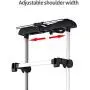HYD-PARTS Blue Professional Home Garment Steamer,Dual Bar Clothes Steamer with Brush and Garment Hanger HYD-PARTS Blue Professional Home Garment Steamer,Dual Bar Clothes Steamer with Brush and Garment Hanger