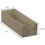 Household Essentials Brown 720-1 Deep Drawer Organizer Boxes for Storage | 12 in x 4 in x 3.13 Household Essentials Brown 720-1 Deep Drawer Organizer Boxes for Storage | 12 in x 4 in x 3.13