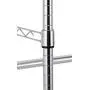 Finnhomy Heavy Duty Rolling Garment Rack Clothes Rack with Double Hanger Rods and Shelves, Portable Closet Organizer with Wheels, 1″ Diameter Thicken Steel Tube Hold Up to 300Lbs, Chrome Finnhomy Heavy Duty Rolling Garment Rack Clothes Rack with Double Hanger Rods and Shelves, Portable Closet Organizer with Wheels, 1″ Diameter Thicken Steel Tube Hold Up to 300Lbs, Chrome