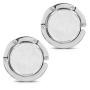 kwmobile 2x Foldable Purse Hooks - Folding Table Purse Hanger Hook Bag Holders