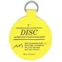 Flatirons Disc - Invisible English Disc - Adhesive Plate Hanger, 3 inch - (10 Pack)