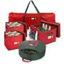 StorageMaid Holiday Storage Set - 2 Ornament Storage Boxes, 30