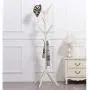 SHELFDQ Solid Wood Tree Coat Rack European Style Hotel Floor Clothes Rack Simple Creative Hanger (Color : Pure White) SHELFDQ Solid Wood Tree Coat Rack European Style Hotel Floor Clothes Rack Simple Creative Hanger (Color : Pure White)