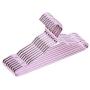 10pcs Random Color Aluminum Alloy Drying Racks Home Seamless Hanger Anti-Slip Clothing Hanger Anti-Rust Windproof Dress Cloth Rack