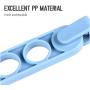 Plastic Nine-Hole Magic Clothes Hanger Drying Racks Multi-Purpose Hanger Home Storage Hangers Storage Rack 10pcs Random Color