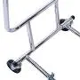 Yaheetech Commercial Grade Garment Rack Rolling Collapsible Rack Hanger Holder Heavy Duty Double Rail Clothes Rack Extendable Clothes Hanging Rack 2 Omni-Directional Casters w/Brake,250 lb Capacity