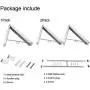 Maddott Indoor/Outdoor Wall Mounted Folding Clothes Drying Rack- Clothes Hanger -Aluminum Folding Clothes Hanger Hanging on Bathroom,Bedroom Balcony and Laundry,Home Storage Organizer (2 Pack) 80cm Maddott Indoor/Outdoor Wall Mounted Folding Clothes Drying Rack- Clothes Hanger -Aluminum Folding Clothes Hanger Hanging on Bathroom,Bedroom Balcony and Laundry,Home Storage Organizer (2 Pack) 80cm