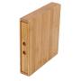 Jeffergarden Tea Storage Boxes Single Drawer Bamboo Tea Tray Puer Cake Rust-proof Hands Protection Portable Tea Sets Home Kitchen