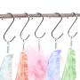 24 Pack Dreecy Metal S Hooks - S Shaped Hanging Hooks 3.5" Pan Pot Hanger for Kitchen,Bathroom,Bedroom and Office