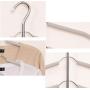 Clothes Racks Multi-Layer Clothes Hangers Anti-Slip Save Space Metal Iron Paint Hangers 5 in 1 Closet Storage Organizer for Clothes Pants Hanging, Standard Hangers