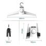 Folding Mini Portable Electric Fast Drying clothes Dryer Hanger Hot & Cold Winds Adjustable