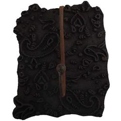 Indianshelf Handmade 1 Artistic Vintage Brown Wooden Block Wall Hooks Hangers/Clothes Hooks for Wall