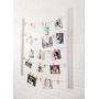 DII Home Traditions Floating Photo Display DIY Photo Collage Set with Twine Clothesline, Natural Wood Wall Mounts, and 30 Wooden Clothespin Clips for Hanging Photos, Prints, and Art - Rustic White DII Home Traditions Floating Photo Display DIY Photo Collage Set with Twine Clothesline, Natural Wood Wall Mounts, and 30 Wooden Clothespin Clips for Hanging Photos, Prints, and Art - Rustic White