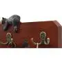 WZP Clothing Display Racks on The Wall Hanger,Living Room Bedroom Decorative Wood Coat Hanger Hooks Creative Coat Hook Solid Wood/A/As Shown