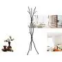 GONGMICF Coat Rack Hat Stand Free Standing Display Hall Tree Metal Hat Hanger Garment Storage Holder with 11 Hooks for Clothes Hats and Scarves in Grey,18.18 Dx70.5 H GONGMICF Coat Rack Hat Stand Free Standing Display Hall Tree Metal Hat Hanger Garment Storage Holder with 11 Hooks for Clothes Hats and Scarves in Grey,18.18 Dx70.5 H