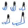 NZACE Garage Hooks Storage Utility Double Hooks, Heavy Duty for Organizing Power Tools, Ladders, Bulk items, Bikes, Ropes etc.(12 Pack)) NZACE Garage Hooks Storage Utility Double Hooks, Heavy Duty for Organizing Power Tools, Ladders, Bulk items, Bikes, Ropes etc.(12 Pack))