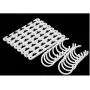 10Pcs New 3D Space Saving Hanger Magic Clothes Hanger with Hook Closet Organizer Home Tools