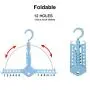 Space Saving Hnagers,【2 Pack】Multi-Functional Magic Hangers 12 in 1 Telescopic Foldable Household Hook, Suit Hangers Closet Organizer for Clothes Belts (Blue) Space Saving Hnagers,【2 Pack】Multi-Functional Magic Hangers 12 in 1 Telescopic Foldable Household Hook, Suit Hangers Closet Organizer for Clothes Belts (Blue)