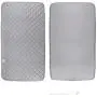 Houseables Ironing Blanket, Magnetic Mat Laundry Pad, 18.25''x32.5'', Gray, Quilted, Washer Dryer Heat Resistant Pad, Iron Board Alternative Cover