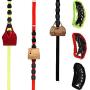Hehoilam 2 Pieces Straps Hooks Hanger Cap Bag Over Door Strap Racks Clothes Organizer Adjustable Lanyard Hanger with 8 Hooks. (Only Suitable for The Thickness of The Door Frame of 3.5-4.5cm)