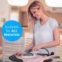 Professional Series Garment Steamer Accessories for Clothes Dual-Pro Iron, 1800 Watt Power and a Large Water Tank, Built-in Ironing Board and Garment Hanger