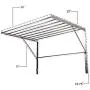 brightmaison Clothes Laundry Drying Rack Heavy Duty Stainless Steel Wall Mounted Folding Adjustable Collapsible Space Saver 6.5 Yards Drying Capacity brightmaison Clothes Laundry Drying Rack Heavy Duty Stainless Steel Wall Mounted Folding Adjustable Collapsible Space Saver 6.5 Yards Drying Capacity