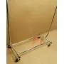 Single Bar Adjustable Clothes Rack Garmen Display Clothes Hanger Retail Rolling Single Bar Adjustable Clothes Rack Garmen Display Clothes Hanger Retail Rolling