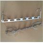 10pcs Stainless Steel Clip Stand Clothes Hanger Pants Skirt Clothes Rack Adjustable Pinch Grip Clothing Organizer Save Space