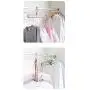 In kds 5pcs Wardrobe Space Saver Magic Clothes Closet Storage Hanger Organizer Random Clour