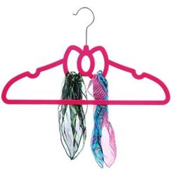 10pcs Random Color Nonslip Velvet Clothes Hangers 360 Degree Swivel Hook Strong and Durable Flocked Cloth Velvet Hanger