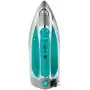 Sunbeam Steam Master 1400 Watt Large-size Anti-Drip Non-Stick Stainless Steel Soleplate Iron with Variable Steam control and 8 Retractable Cord, Chrome/Teal, GCSBSP-201-000 Sunbeam Steam Master 1400 Watt Large-size Anti-Drip Non-Stick Stainless Steel Soleplate Iron with Variable Steam control and 8 Retractable Cord, Chrome/Teal, GCSBSP-201-000