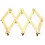 2pcs 10 Head Wood Hanger Expanding Clothes Hanger Expandable Coat Rack Holder Shelf Hat Closet Wall Hook Home Decor