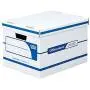 Office Depot 60% Recycled Quick Set-Up Storage Boxes with Lift-Off Lid, Letter/Legal, 10inH x 12inW x 15inD, White/Blue, pk of 12, 0800303 Office Depot 60% Recycled Quick Set-Up Storage Boxes with Lift-Off Lid, Letter/Legal, 10inH x 12inW x 15inD, White/Blue, pk of 12, 0800303