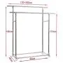 Xyanzi Clothesline Stainless Steel Drying Rack Retractable SUS304 Stainless Steel Dryer Clothes Drying Rack Item Rack Hanger Commercial Grade Adjustable Heavy Duty Hanger (Size : S)