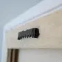 Sawtooth Picture Hangers - 100 Pack - Black Sawtooth Picture Hangers No Nail - 1 3/4 Inch Sawtooth Hangers