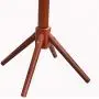Tree Coat Rack Hanger Simple Clothes Rack, Wood Color, White, Brown, 50cm50cm175cm Haiming (Color : White)