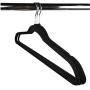 10pcs Non-Slip Velvet Hangers Suit Hanger Ultra Thin Space Saving 360 Degree Swivel Hook Strong and Durable Clothes Hanger